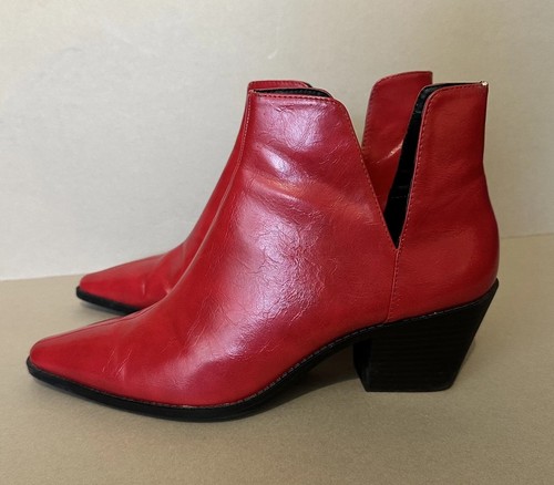 Zara womens ankle - boots, red