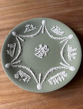 Vintage Wedgwood Green Jasper
