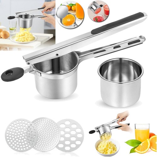 Large stainless steel potato - stainless,