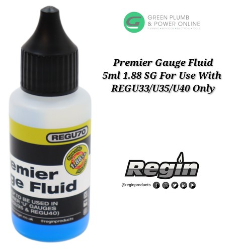Regin premier gauge fluid - regin,