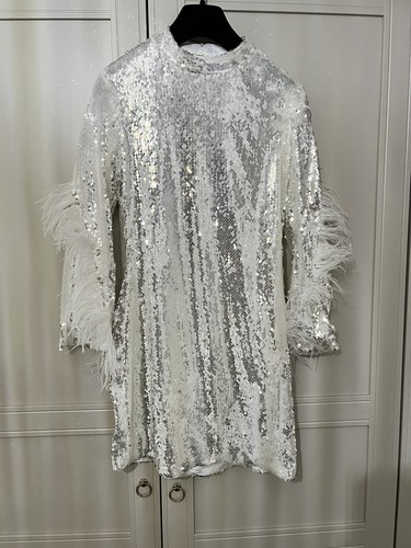 Zara white and silver - white, contrast