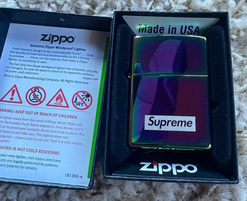 Nib supreme zippo lighter - nib,
