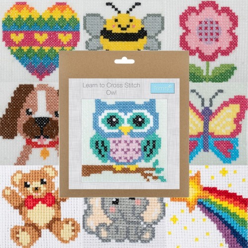 Learn cross stitch kit - to,