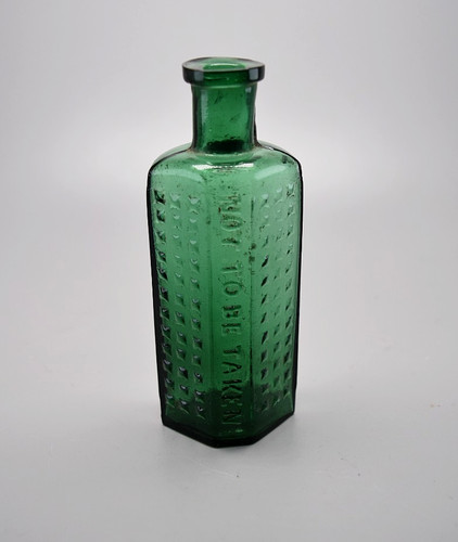 Rare 1910 green flatback - rare,