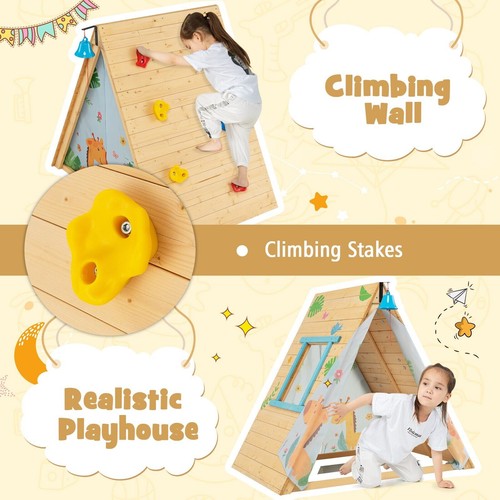 Children climbing frame - 2-in-1,
