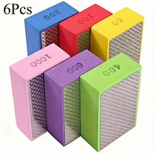 6x Diamond Hand Polishing Pads