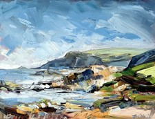 Oil Painting Coastal