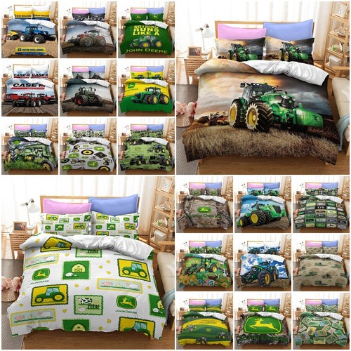 Deere tractor quilt duvet - deere,