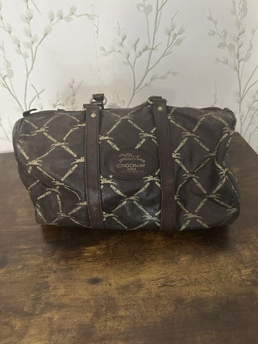 Longchamp paris brown leather - paris,