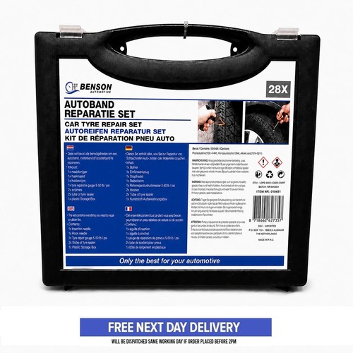 28pc tyre repair kit car - tyre,