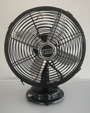Vintage Cinni Desk Fan Black