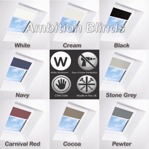 White frame blackout skylight - blackout,
