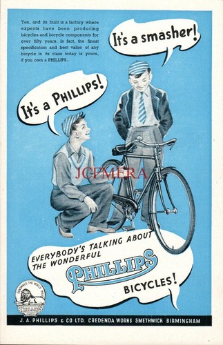 Phillips ltd bicycles - j,