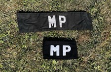 x2 US WW2 MP Brassards