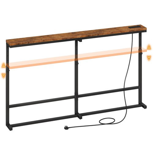 Console table charging - console, w/