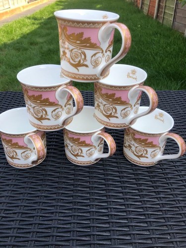 Harrods coffee mug set 6 - of,