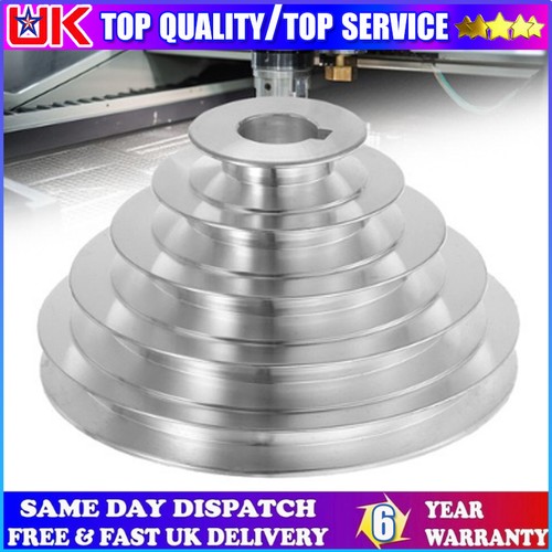 Aluminum type step pulley - aluminum, a-type