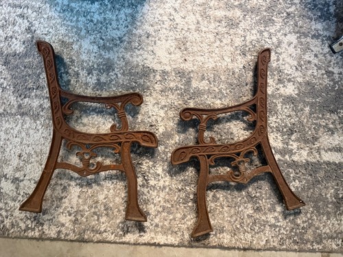 Vintage ornate cast - vintage, iron