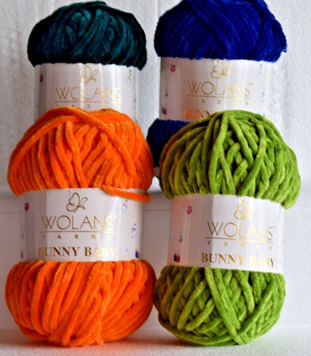 Baby bunny wool yarn chunky - baby,