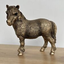 Shetland Pony ornament sculpture figurine Leonardo Bronzed Pony lover gift boxed