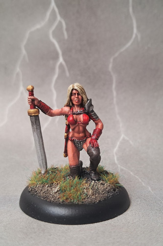 Reaper miniatures dena female - miniatures,
