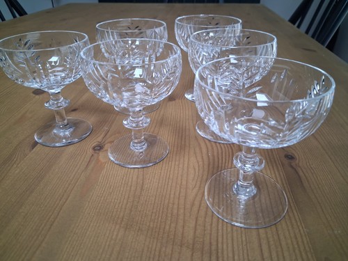 Vintage cut crystal - x,
