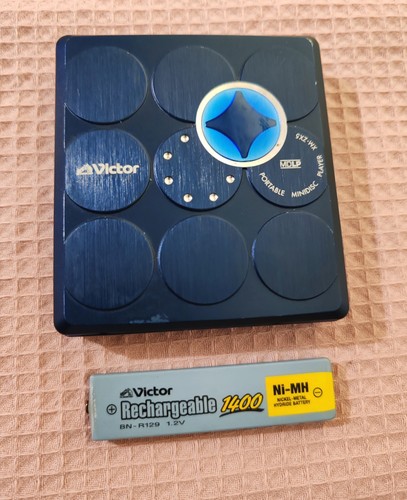 Victor portable minidisc - victor,