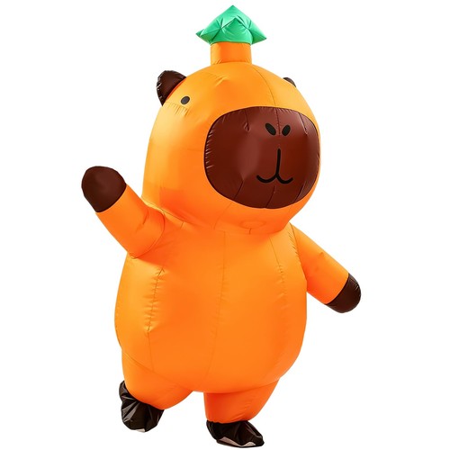 Inflatable capybara costume - inflatable,