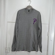 Patta T Shirt Grey Long Sleeve