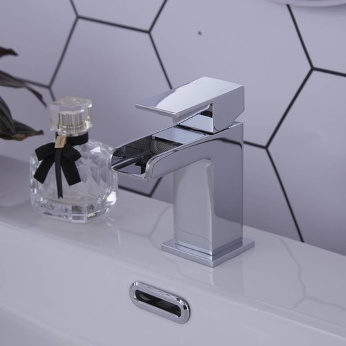 Bathroom sink waterfall tap - bathroom,
