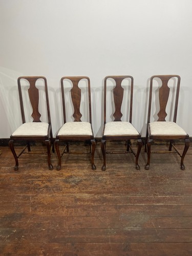 Antique solid oak georgian - 4,