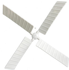 Replacement Sails for Garden Windmill GIANT White Centre Blades
