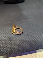 22ct Gold Ring Size W 6.63 Grams Fully Hallmark Pre-owned