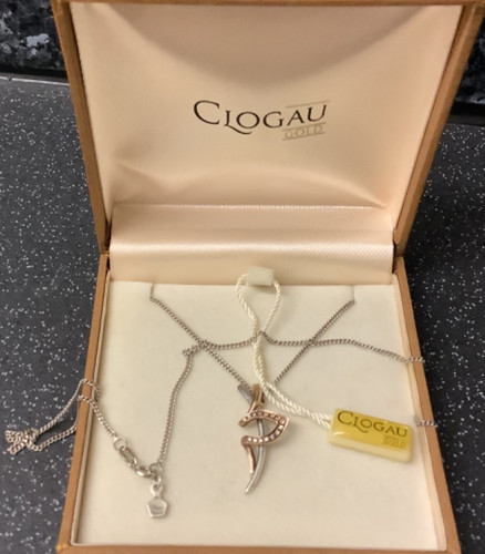Clogau diamond 9ct rose gold - clogau,