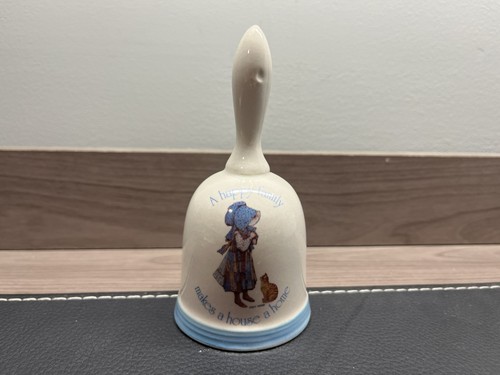 Holly hobbie blue girl happy - a,