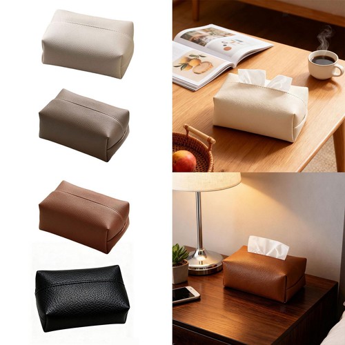 Rectangular tissue box - box, cover