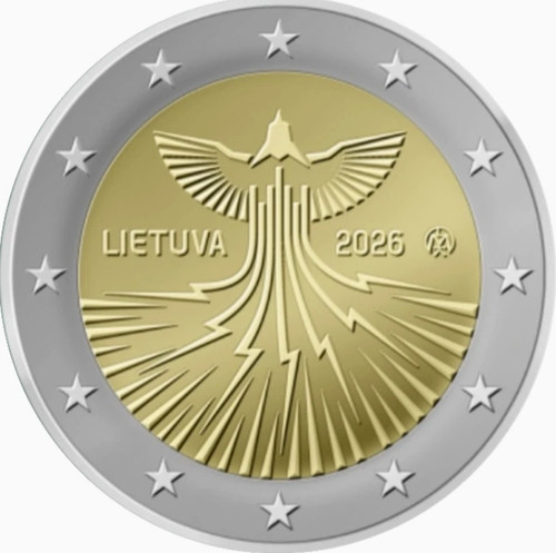 2026 lithuania 2 euro - lithuania,