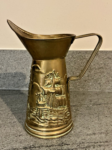 Peerage brass jug - peerage, pitcher