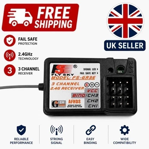 Flysky gr3e 4ghz radio - flysky,
