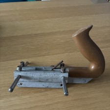 Vintage 1960s Woodworking Stanley No. 13-030 Plough Plane with Attached Blade 