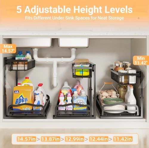 Pack under sink organiser 2 - pack,