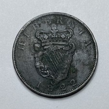 1822 Irish Large Penny 