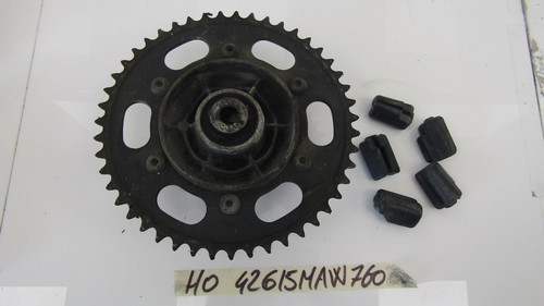 Rear wheel hub - rear,
