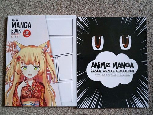 Blank manga books - manga,