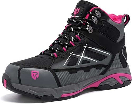 Steel toe boots women - toe,