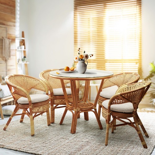 Pelangi rattan dining - pelangi,