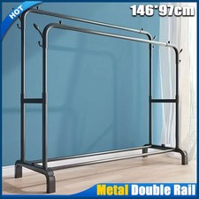 Heavy Duty Double Clothes Rail