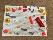 Various Toy Road Work & Cone