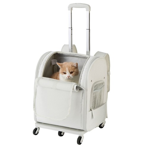 Grey pet travel bag - travel,