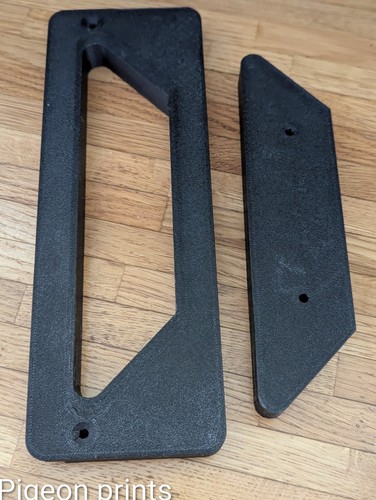 Door lock keep repair splicing - keep,